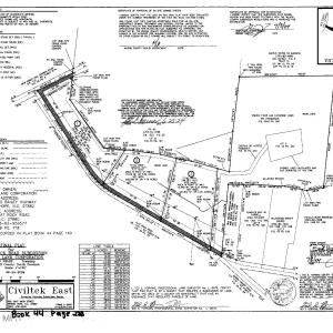 Flat Rock Rd plat map 3-27-25