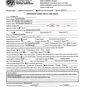 Pg 1 Septic Permit
