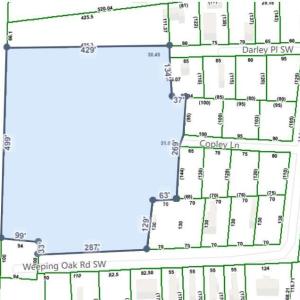5.31 Acres Aerial map