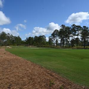 View of the 18th to the Left