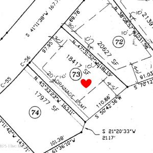 6238 Castlebrook Plat Map