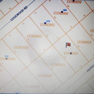 L-208 Pepperhill Rd., BSL, NC Plot map