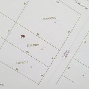 Plot map - dimensions 830 Green Lawn Rd.