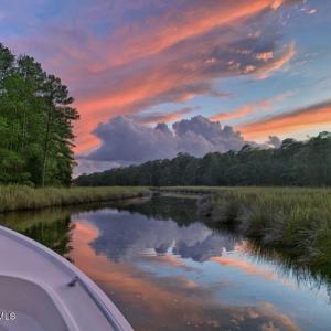 boating on the creek