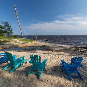 small river beach