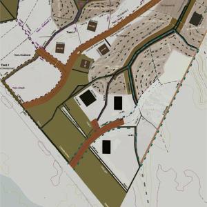 Map of Entire Tract I, Lots 1,2,3,4,