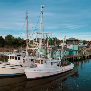 Shrimpboats on the Lockwoods Folly