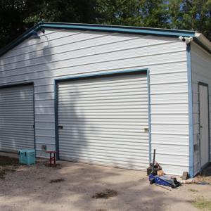 front of workshop and right side