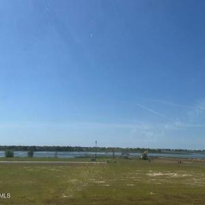 Back of lot looking at water