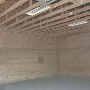plywood walls