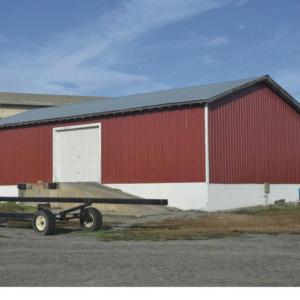 enclosed building