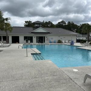 View of Clubhouse from Outdoor Kitchen