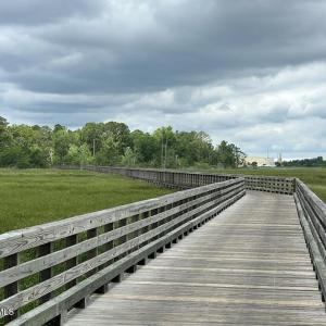 Boardwalk Approach to Sunset Island