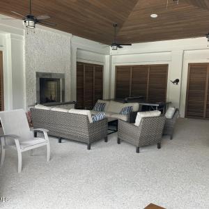 Outdoor Living Area of Clubhouse