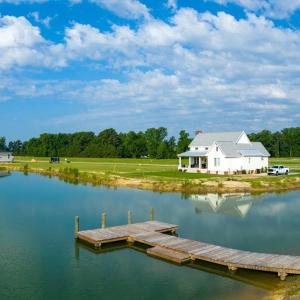lake across the street