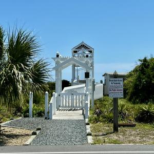 private beach access
