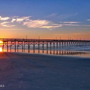 Sunrise at Sunset Beach Pier