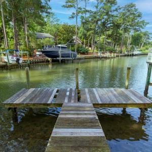 Dock at end of canal