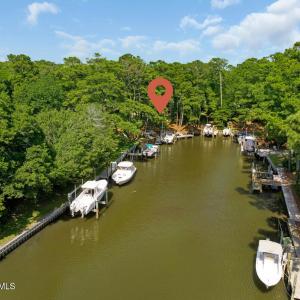 Dock at end of canal