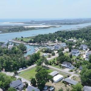 2032 aerial drone of both lots with mari