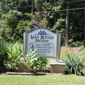 Lake Royale Sign