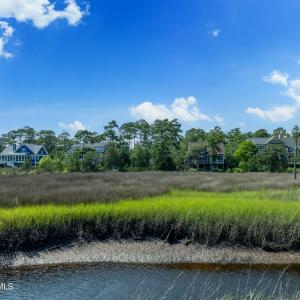 View of the lot from the creek