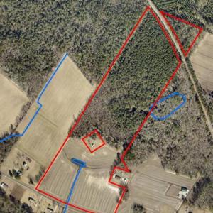 Tax Aerial showing Blue Line Streams