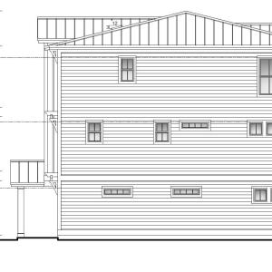 The Sea Haven Right Elevation