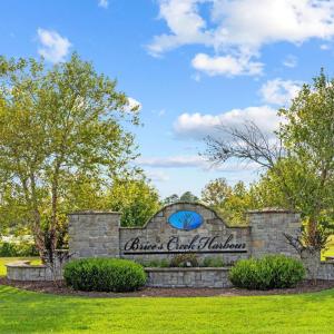 Brice's Creek Harbour entrance sign
