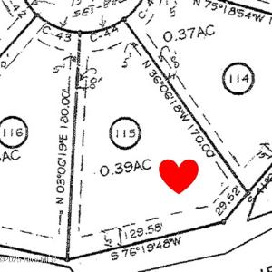 6781 Hanbury Place V-2-115 Plat Map