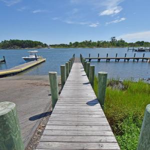 Public boat ramp