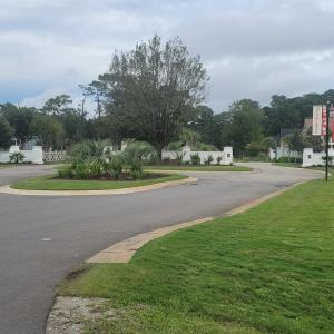 Right center of entry