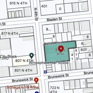 812 N 4th Lot outline