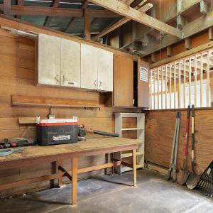 Barn interior