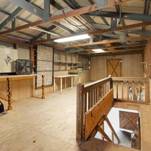 Barn interior