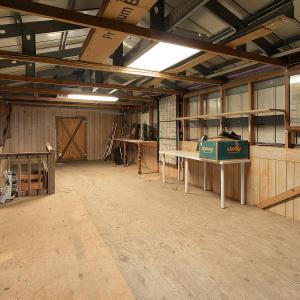 Barn interior