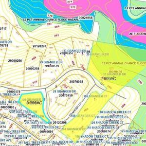 Hillshade Contour Floodzone and Wetlands