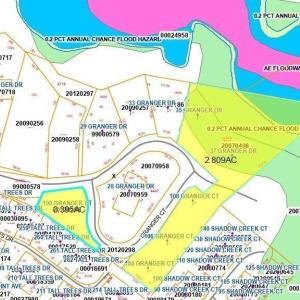 Hillshade Floodzone and Wetlands