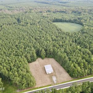 Front aerial view