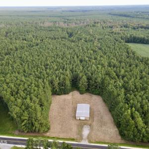 Front aerial view