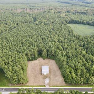 Front aerial view