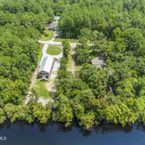 Drone Aerial of Boat Ramp