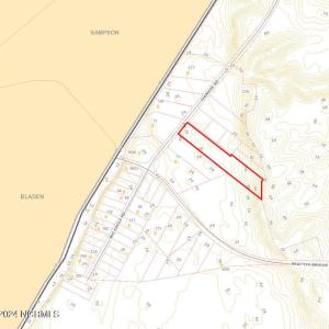 GIS Aerial of Contours & Topography