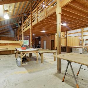 Barn interior