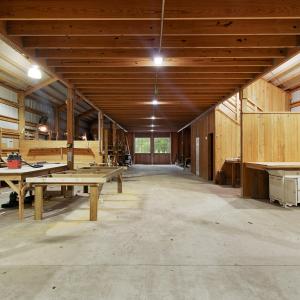 Barn interior
