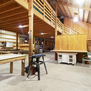 Barn interior