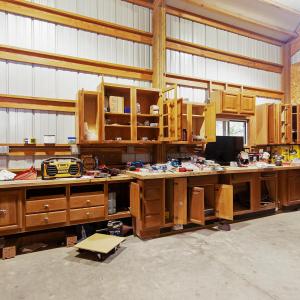 Barn interior