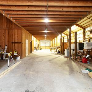 Barn interior