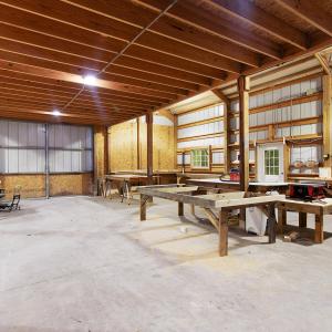 Barn interior