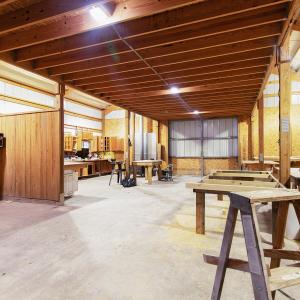 Barn interior